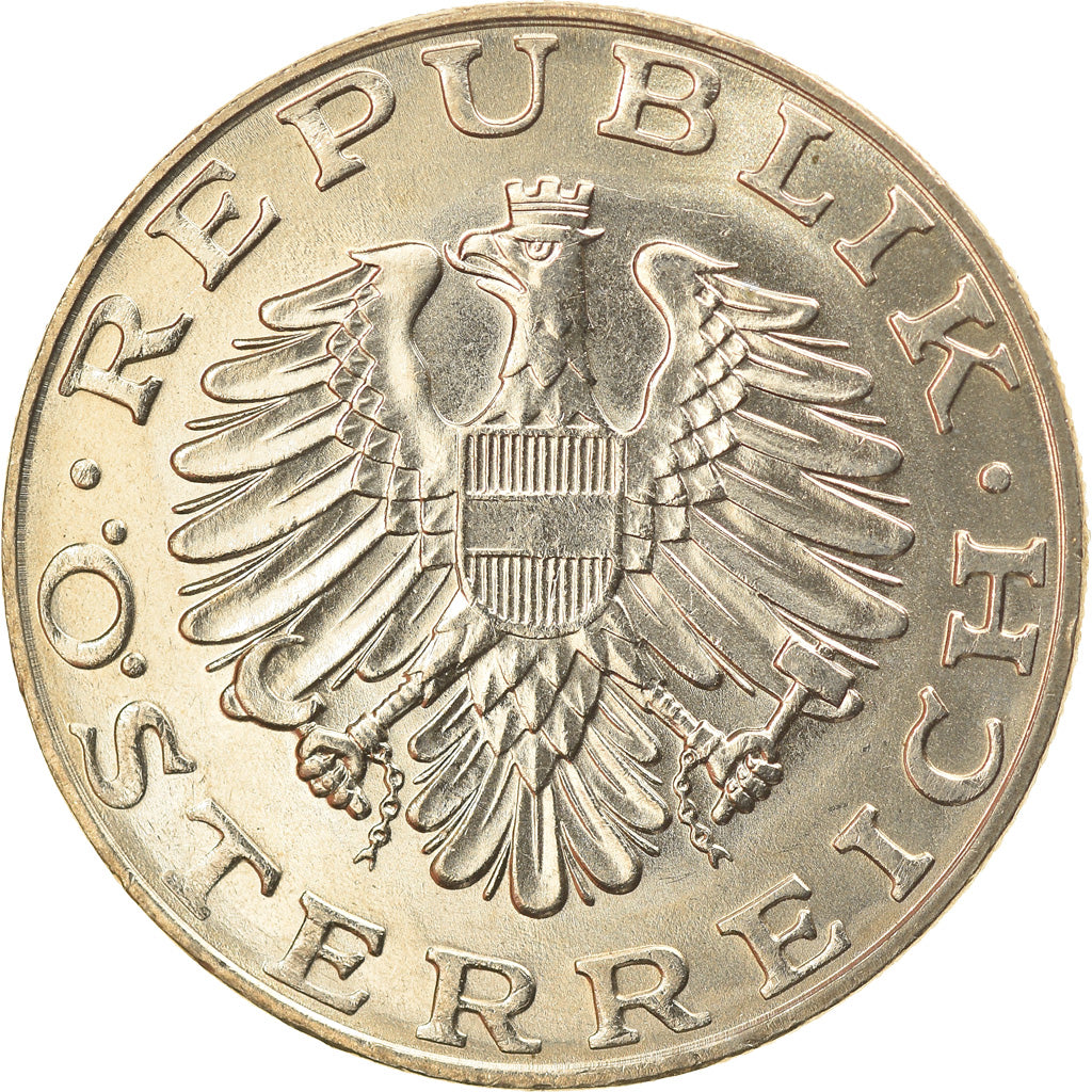 Coin, Austria, 10 Schilling, 1985, AU(55-58), Copper-Nickel Plated Nickel