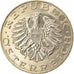 Coin, Austria, 10 Schilling, 1985, AU(55-58), Copper-Nickel Plated Nickel