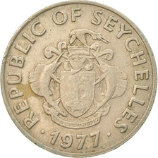 Moneta, Seychelles, 50 Cents, 1977, British Royal Mint, MB+, Rame-nichel, KM:34