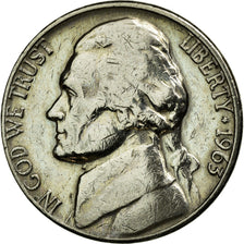 Moneta, Stati Uniti, Jefferson Nickel, 5 Cents, 1963, U.S. Mint, Denver, SPL-