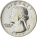 États Unis, Washington Quarter Dollar 1967, KM 164a