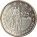 Moneta, Zimbabwe, 25 Dollars, 2003, Harare, BB, Acciaio placcato nichel, KM:15