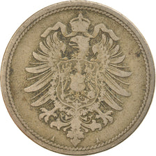 Moneta, NIEMCY - IMPERIUM, Wilhelm I, 10 Pfennig, 1888, Berlin, VF(30-35)