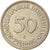 Coin, GERMANY - FEDERAL REPUBLIC, 50 Pfennig, 1979, Stuttgart, EF(40-45)