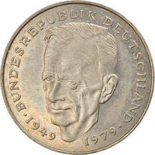 Coin, GERMANY - FEDERAL REPUBLIC, 2 Mark, 1980, Hambourg, EF(40-45)