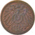 Münze, GERMANY - EMPIRE, Wilhelm II, Pfennig, 1892, Stuttgart, SS, Kupfer