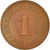 Moneda, ALEMANIA - IMPERIO, Wilhelm II, Pfennig, 1892, Stuttgart, MBC, Cobre