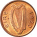 Monnaie, IRELAND REPUBLIC, 1/2 Penny, 1980, SUP, Bronze, KM:19