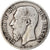 Münze, Belgien, Leopold II, 50 Centimes, 1886, S+, Silber, KM:26