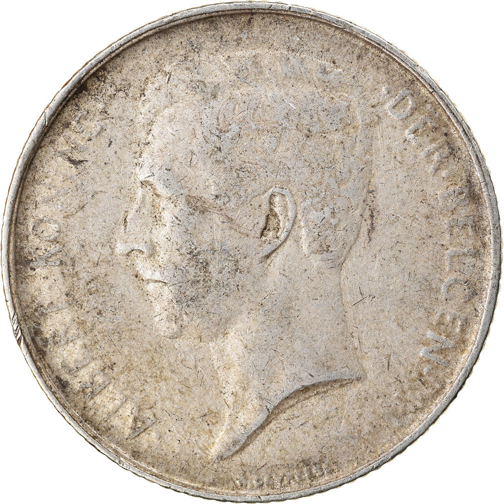 Monnaie, Belgique, Franc, 1912, TB+, Argent, KM:73.1
