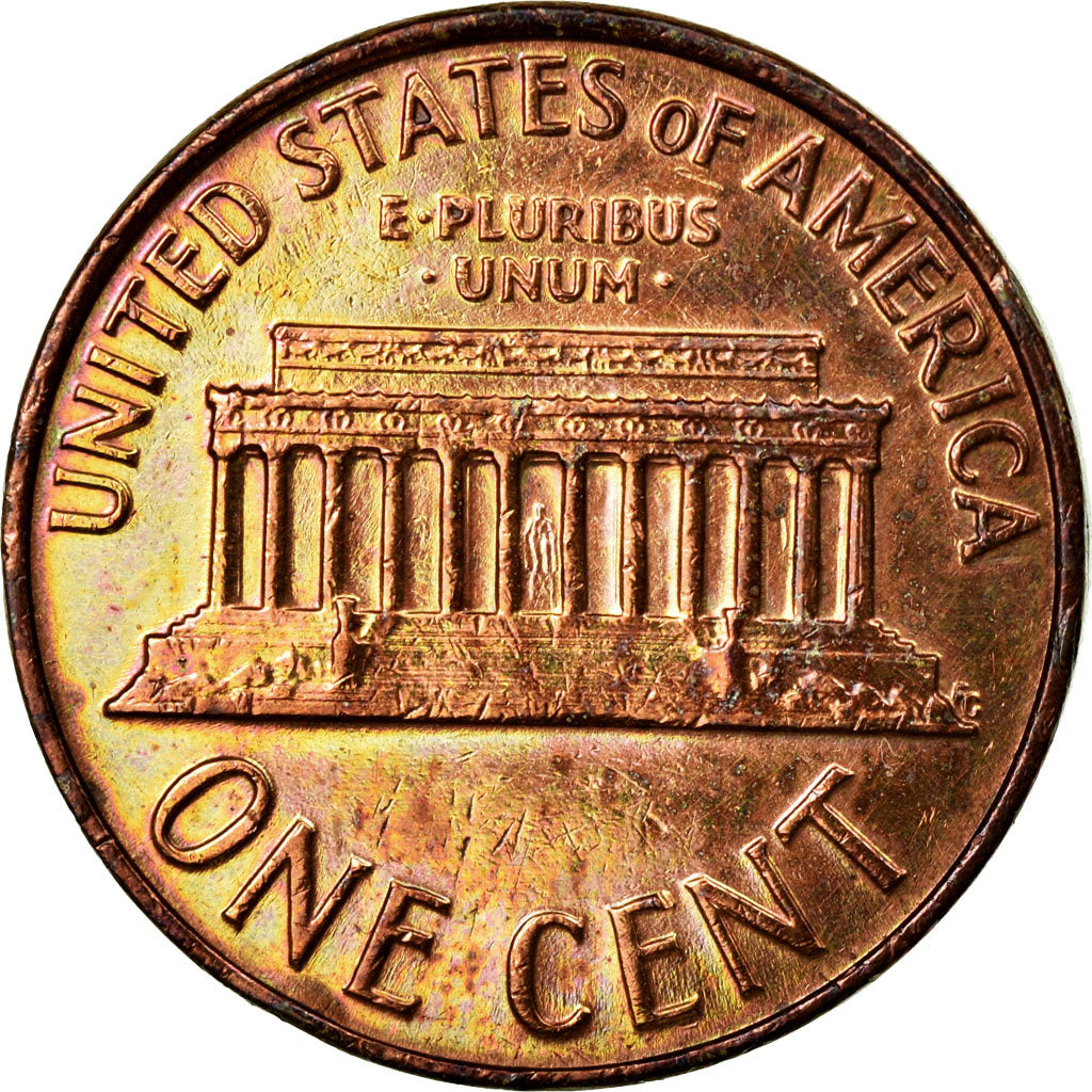 Coin, United States, Lincoln Cent, Cent, 1968, U.S. Mint, Philadelphia