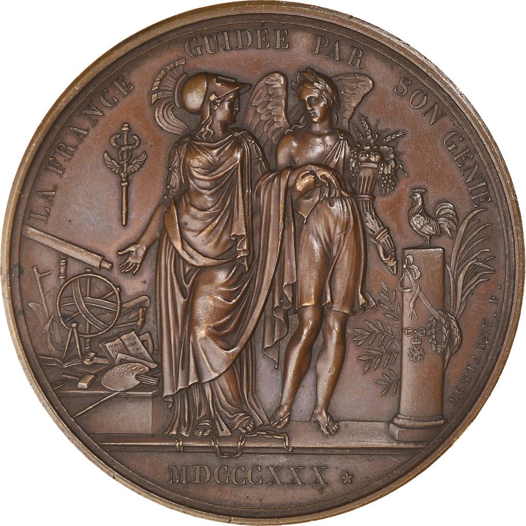 France, Médaille, Louis-Philippe Ier, Inauguration de la Colonne de Juillet