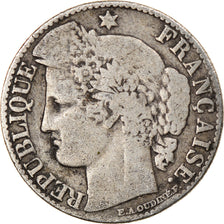 Coin, France, Cérès, 50 Centimes, 1873, Paris, VF(20-25), Silver, KM:834.1