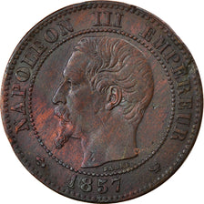 Moneda, Francia, Napoleon III, Napoléon III, 2 Centimes, 1857, Lille, MBC