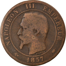 Moneta, Francja, Napoleon III, Napoléon III, 10 Centimes, 1857, Paris