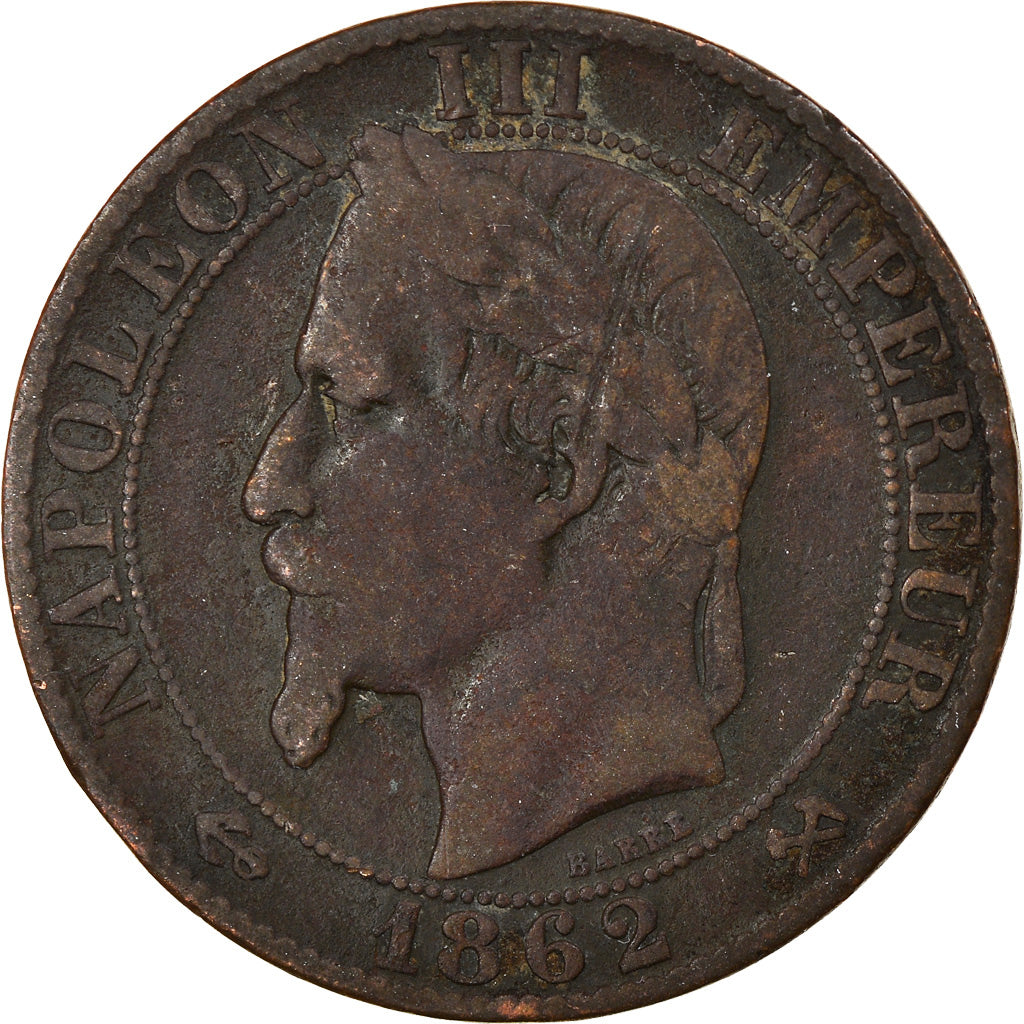 Moneta, Francja, Napoleon III, Napoléon III, 5 Centimes, 1857, Bordeaux