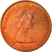 Coin, SAINT HELENA & ASCENSION, Elizabeth II, Penny, 1984, British Royal Mint