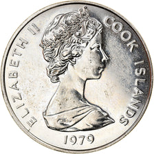 Moneda, Islas Cook, Elizabeth II, 10 Cents, 1979, Franklin Mint, USA, EBC, Cobre