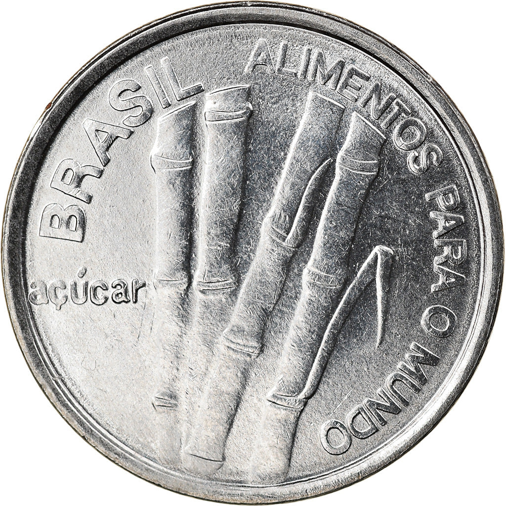 Coin, Brazil, Cruzeiro, 1985, EF(40-45), Stainless Steel, KM:598