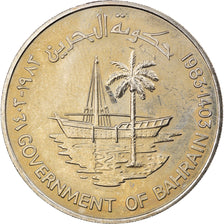 Coin, Bahrain, 250 Fils, 1983, EF(40-45), Copper-nickel, KM:7