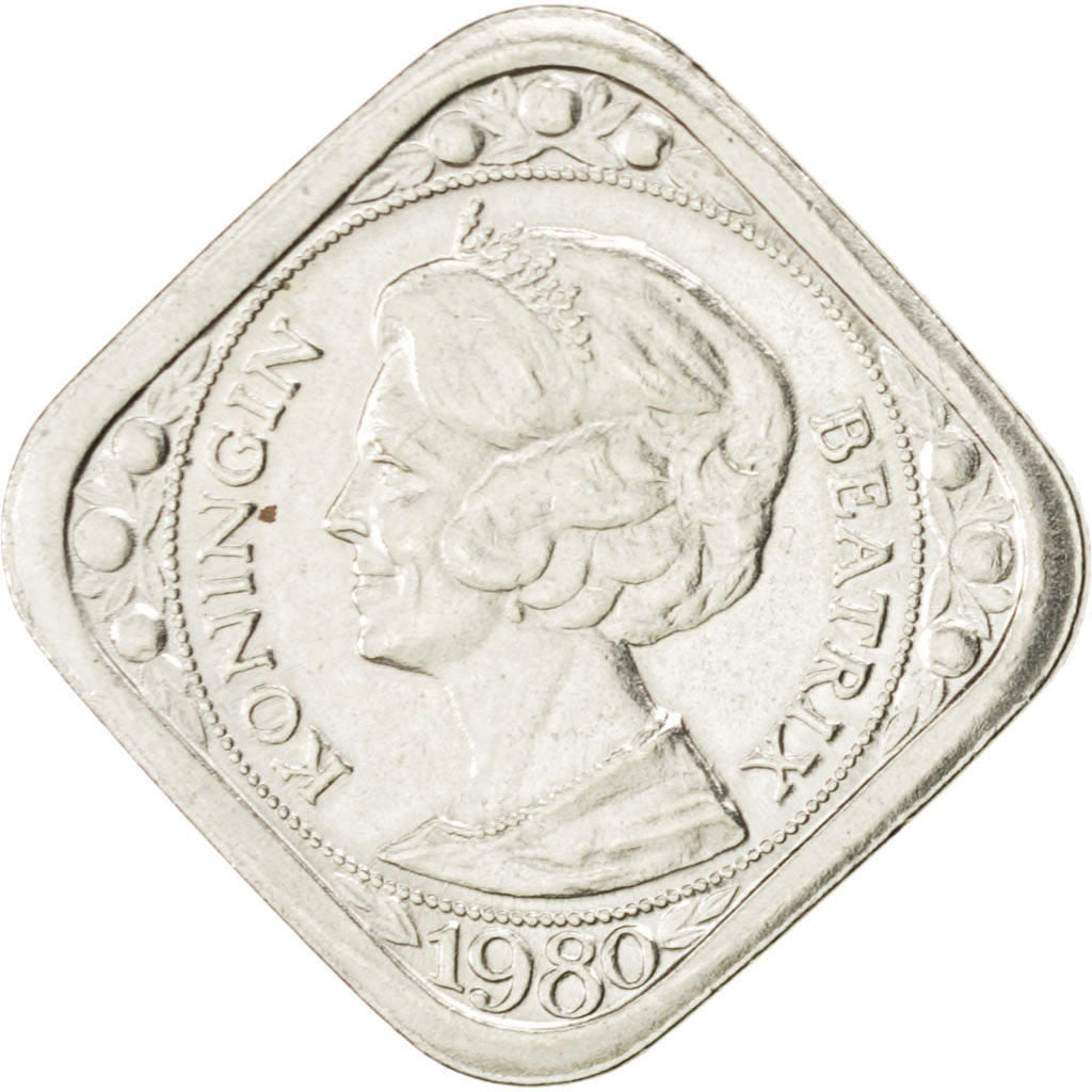 Pays-Bas, Béatrix, 5 Cents 1980, KM 7