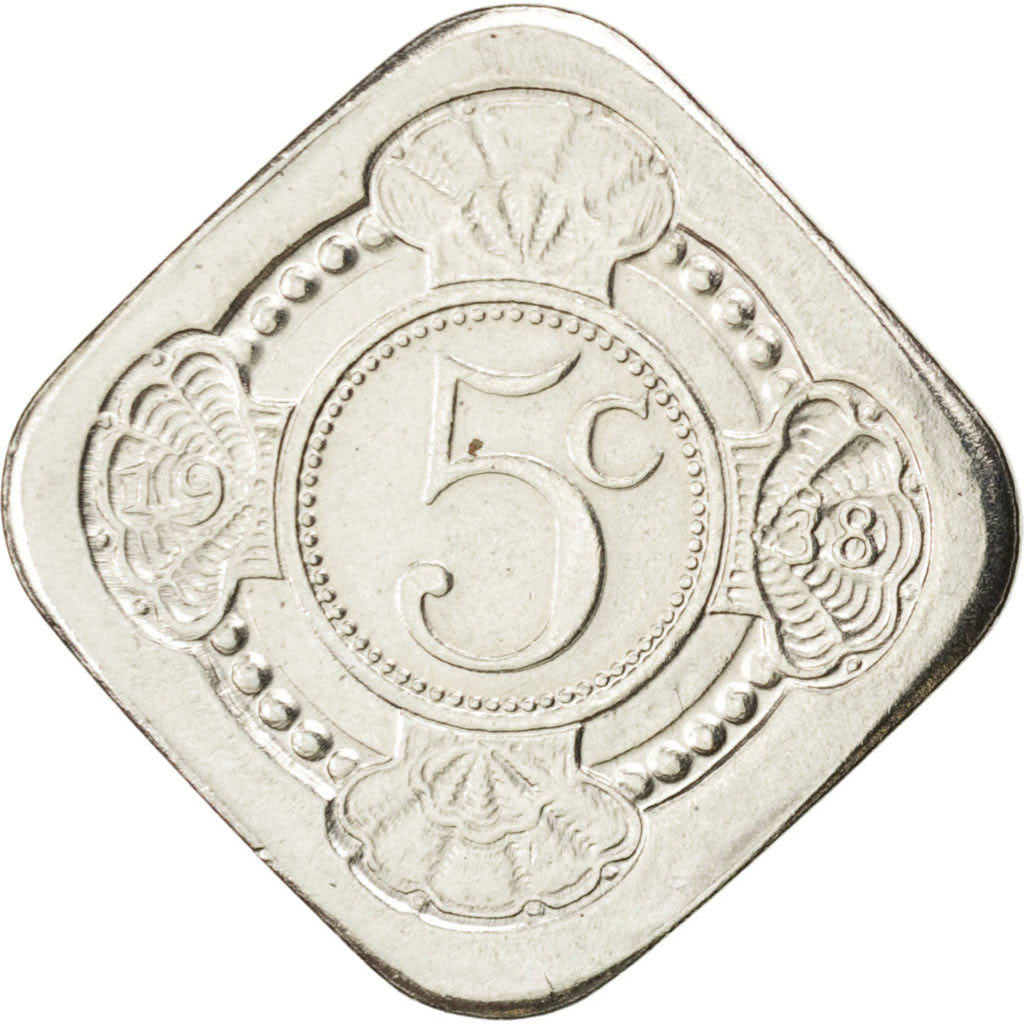 Pays-Bas, Béatrix, 5 Cents 1980, KM 7
