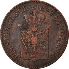 Coin, German States, SCHAUMBURG-LIPPE, Georg Wilhelm, 3 Pfennig, 1858, Berlin