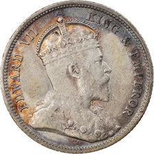 Moneta, AFRICA ORIENTALE, Edward VII, 50 Cents, 1906, BB, Argento, KM:4
