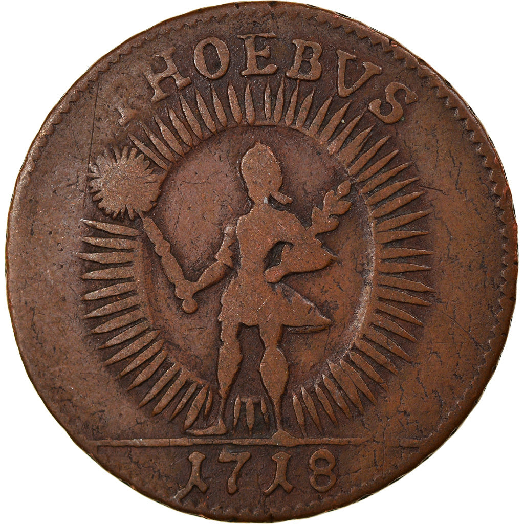 Coin, Sweden, Carl XII, Daler, 1718, VF(30-35), Copper, KM:359