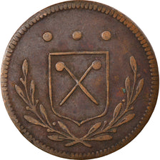 Coin, German States, FRANKFURT AM MAIN, Theler, 1807, VF(30-35), Copper, KM:Tn1