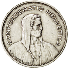 SWITZERLAND, 5 Francs, 1935, Bern, KM #40, VF(30-35), Silver, 31.45, 14.93