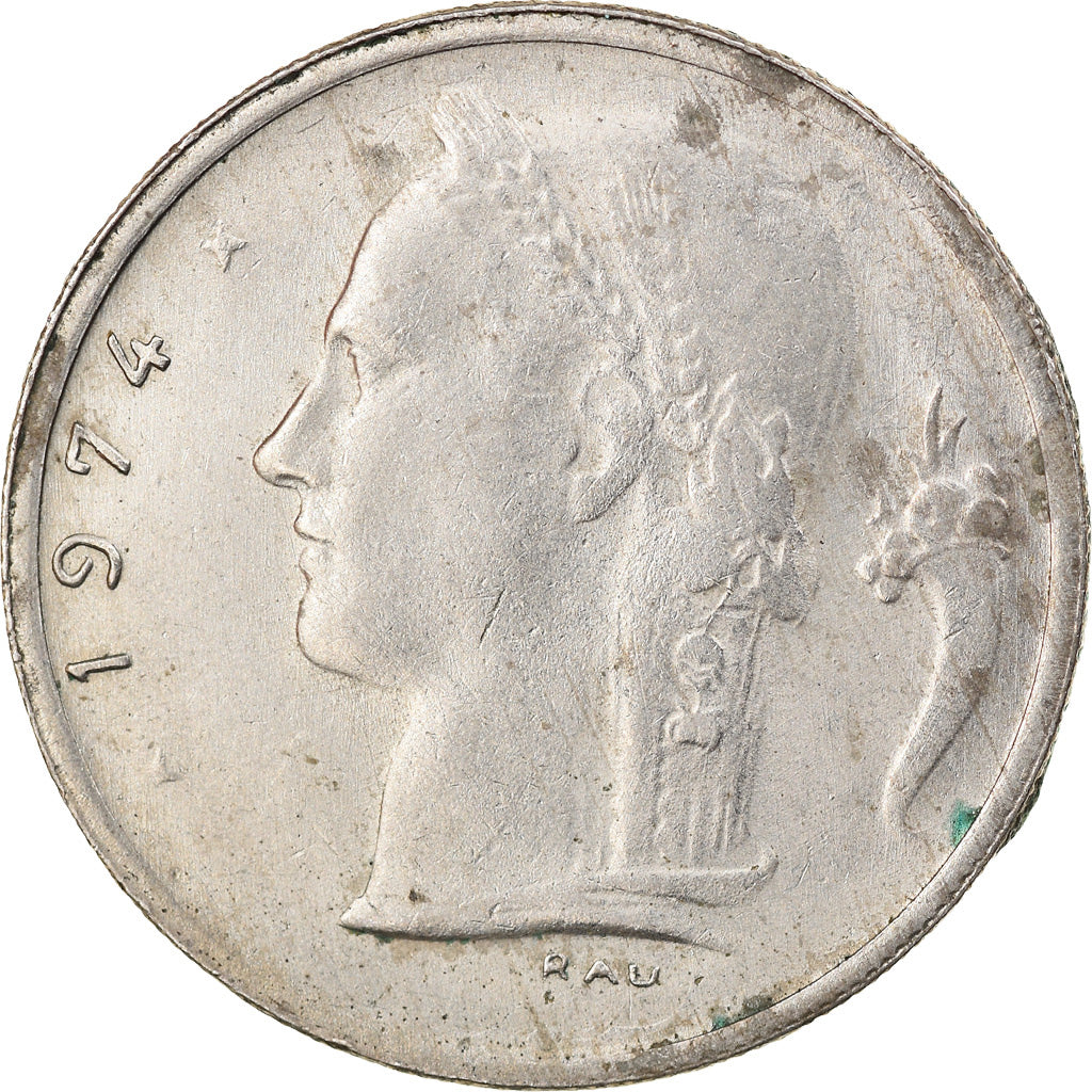 Coin, Belgium, Franc, 1974, VF(30-35), Copper-nickel, KM:143.1