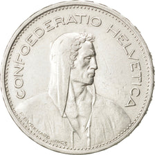 SWITZERLAND, 5 Francs, 1939, Bern, KM #40, AU(55-58), Silver, 31.45, 14.97