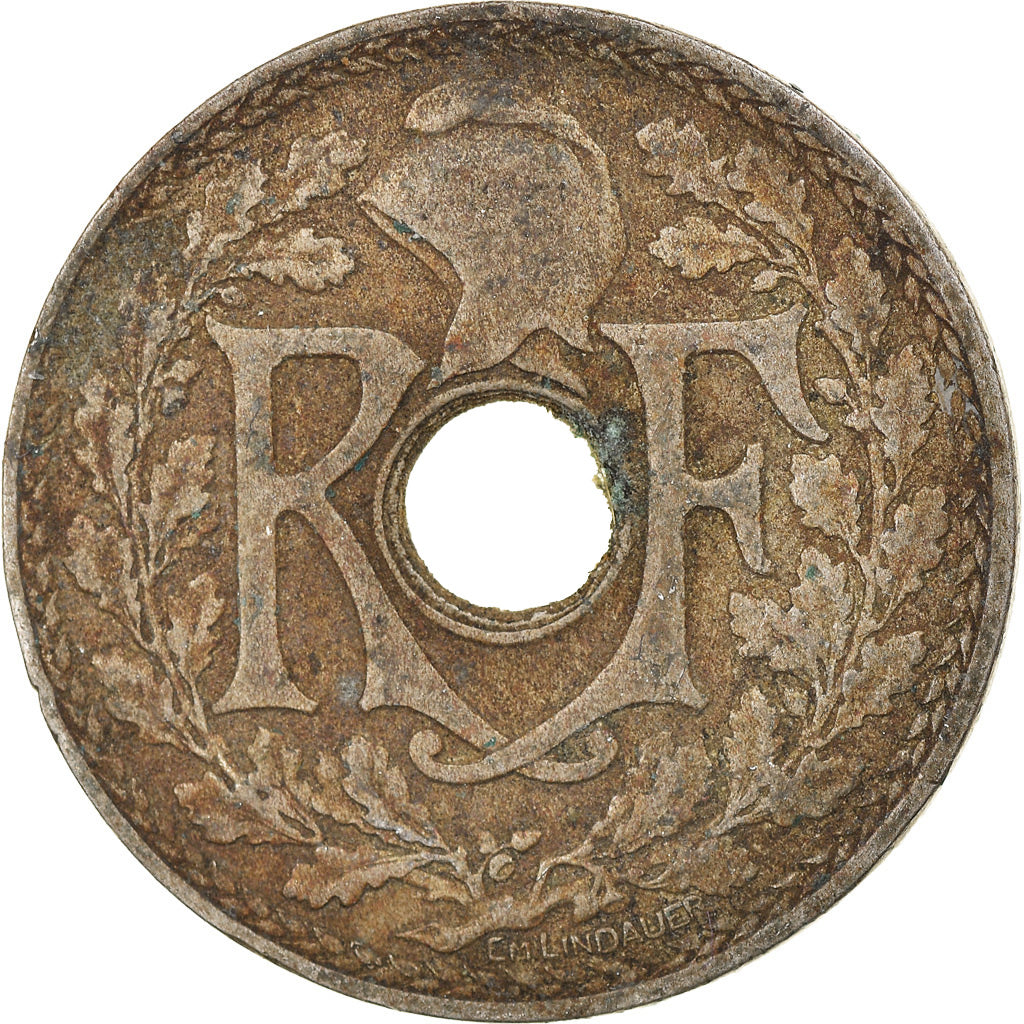 Coin, France, Lindauer, 25 Centimes, 1929, VF(20-25), Copper-nickel, KM:867a