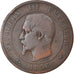Monnaie, France, Napoleon III, Napoléon III, 10 Centimes, 1856, Lille, TB+