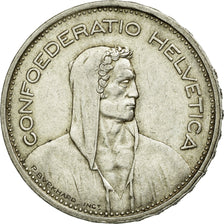Coin, Switzerland, 5 Francs, 1953, Bern, EF(40-45), Silver, KM:40