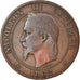 Coin, France, Napoleon III, Napoléon III, 10 Centimes, 1862, Paris, VF(30-35)