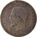 Moneta, Francia, Napoleon III, Napoléon III, 5 Centimes, 1853, Rouen, MB