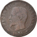 Monnaie, France, Napoleon III, Napoléon III, 5 Centimes, 1854, Paris, TB+
