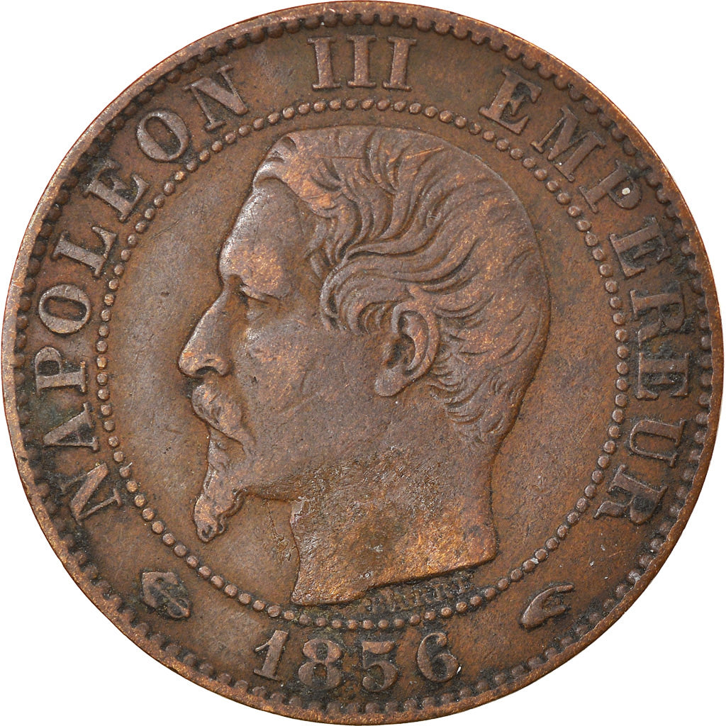 Munten, Frankrijk, Napoleon III, Napoléon III, 5 Centimes, 1856, Paris, FR+