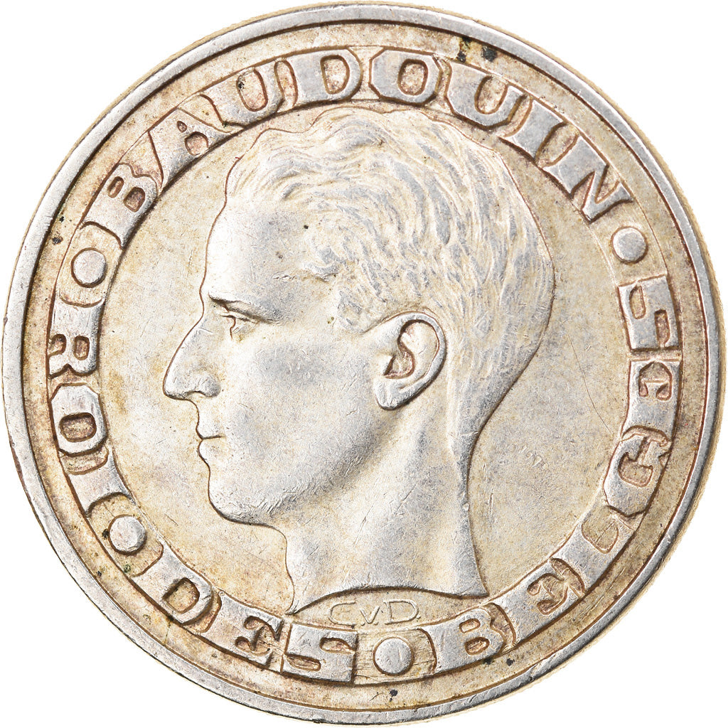 Coin, Belgium, 50 Francs, 50 Frank, 1958, Brussels, VF(30-35), Silver, KM:150.1