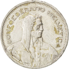 SWITZERLAND, 5 Francs, 1954, Bern, KM #40, EF(40-45), Silver, 31.45, 14.98