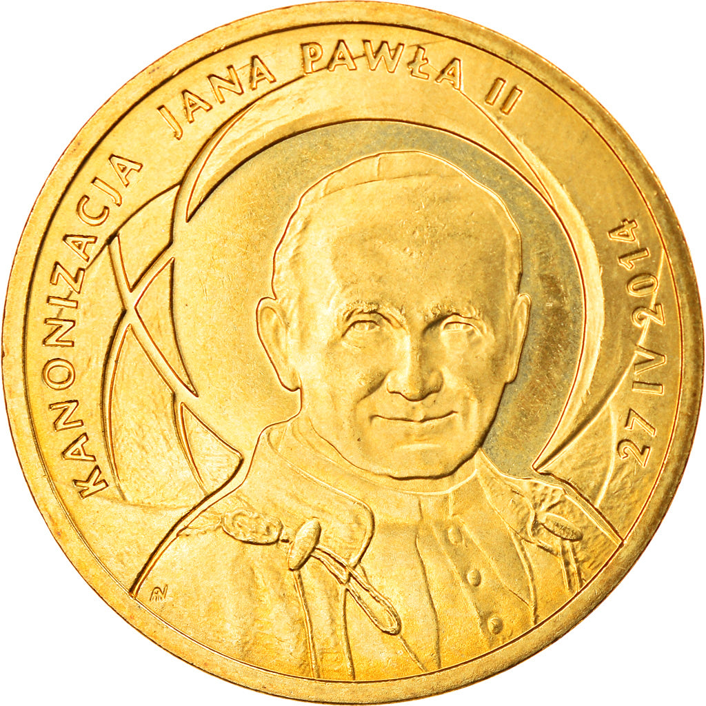 Munten, Polen, 2 Zlote, 2014, Warsaw, ZF, Tin