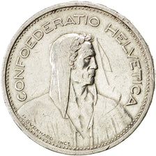 SWITZERLAND, 5 Francs, 1954, Bern, KM #40, EF(40-45), Silver, 31.45, 14.99