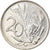 Moneda, Sudáfrica, 20 Cents, 1972, BC+, Níquel, KM:86