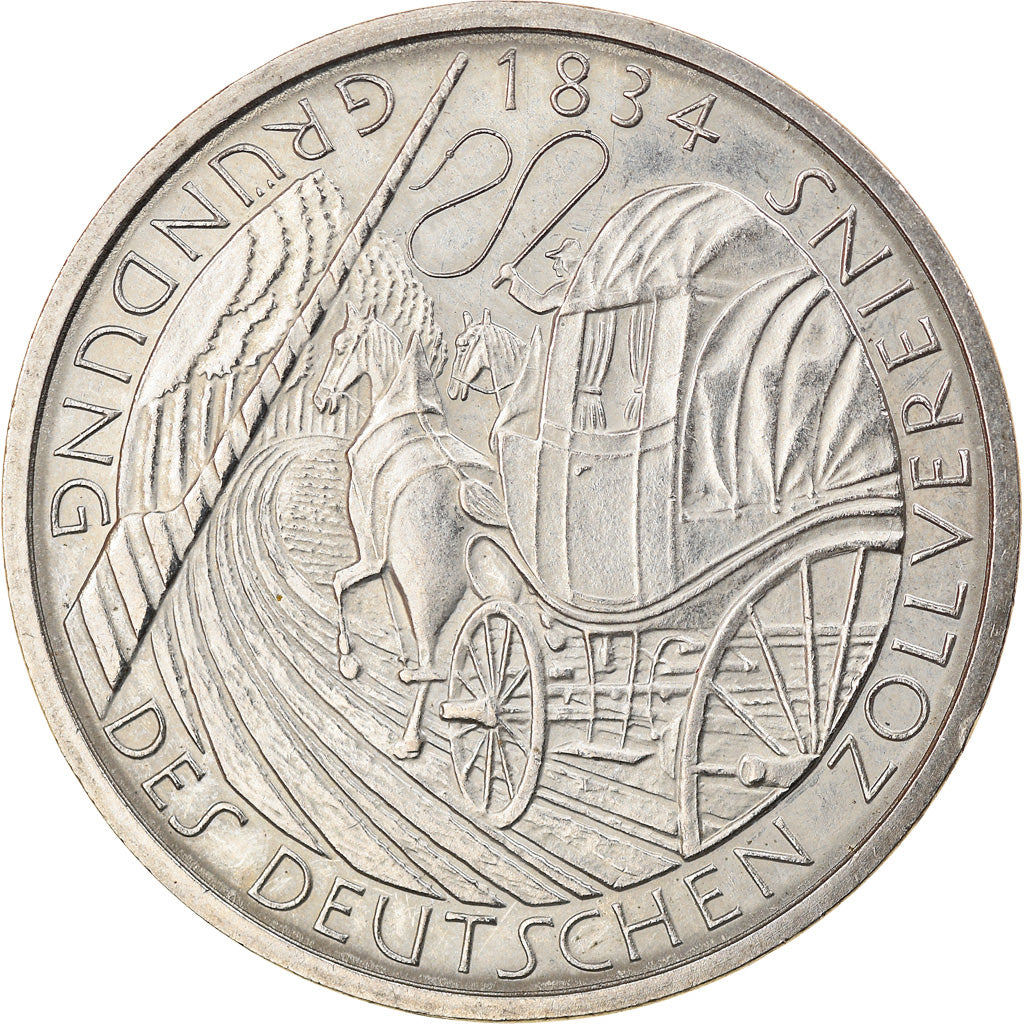 Coin, GERMANY - FEDERAL REPUBLIC, 5 Mark, 1984, Munich, Germany, EF(40-45)