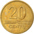 Munten, Lithouwen, 20 Centu, 1999, FR+, Nickel-brass, KM:107