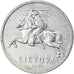 Moneda, Lituania, Centas, 1991, BC+, Aluminio, KM:85