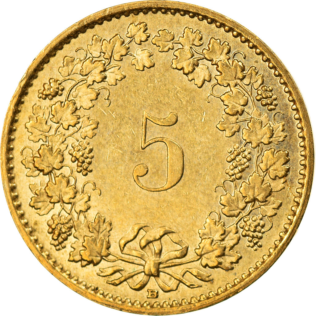 Monnaie, Suisse, 5 Rappen, 1997, Bern, TTB, Aluminum-Bronze, KM:26c