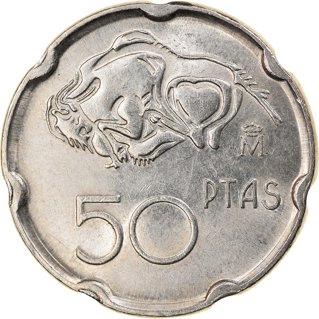 Moneda, España, Juan Carlos I, 50 Pesetas, 1994, Madrid, MBC, Cobre - níquel